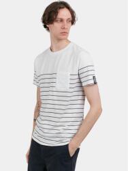 Fundango Jaggy Pocket T-shirt férfi rövid ujjú póló M fehér