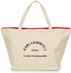 KARL LAGERFELD Sacoșe shopping și Genti shopping Femei K/RSG CANVAS SHOPPER Karl Lagerfeld Bej Unic