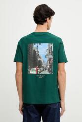 Tommy Hilfiger pamut póló - zöld XL - answear - 15 490 Ft