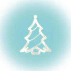 Somogyi Elektronic KID 412 karácsonyfa ablakdísz, 8 db LED, öntapadós elemtartó (KID-412)