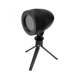 Somogyi Elektronic DL IP 8 lézerprojektor, 8 fényeffekt, piros és zöld lézer, 3 lábú állvány, IP44, kültéri, beltéri (DL-IP-8)