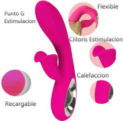 Armony Daro - vibráló izgato gyűrű fukszia színben