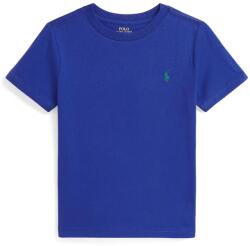 Ralph Lauren gyerek pamut póló - kék 117-123 - answear - 19 990 Ft