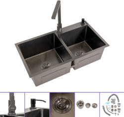 Leziter Meria IV rozsdamentes mosogató (LRMME-4) - platinashop