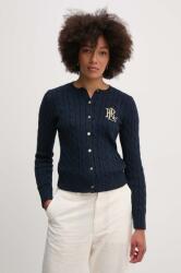 Lauren Ralph Lauren pamut pulóver sötétkék - sötétkék XL