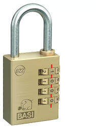 Basi VHS 622 40 Számzáras lakat