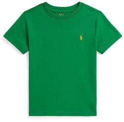 Ralph Lauren gyerek pamut póló - zöld 109-116 - answear - 19 990 Ft