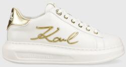 KARL LAGERFELD bőr sportcipő KAPRI - fehér Női 35 - answear - 53 990 Ft