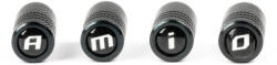 Amio Szelepsapka alumínium, fekete 4 db - AMIO