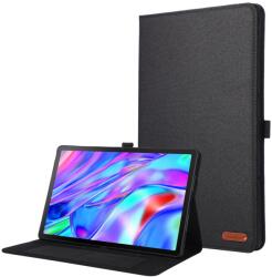  FABRIC husă tip carte pentru Lenovo Idea Tab Plus / Tab K12 negru