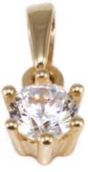 Ékszershop Köves pici arany medál (1328776)