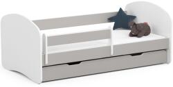  SMILE Gyerekágy 160x80 Szürke + Matrac