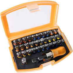 HOTECHE Bit készlet 32 részes 60mm vegyes Crv. Profi Hoteche (251032)