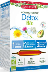 Superdiet 3 fázisos - 30 napos méregtelenítő program, vegán ampulla 30x15ml 450 ml