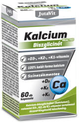 JutaVit kalcium biszglicinát+D3+K2+K1 kapszula 60 db - vitalora