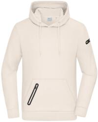 James & Nicholson (Daiber) Stílusos férfi kapucnis pulóver 8046 - Homokkő | 3XL (8046-1782974052)