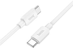  USB Type-C töltő- és adatkábel, USB Type-C, 100 cm, 3000 mA, 60W, gyorstöltés, PD, QC, Hoco X96 Hyper, fehér