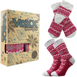 Fuski BOMA s. r. o Téli kötött zokni és ujjatlan kesztyű szett - Rózsaszín | 35-38 (117512)