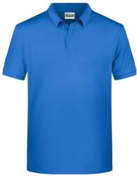 Daiber Tricou polo pentru bărbați din bumbac organic 8010 - Cobalt | M (8010-1755456)