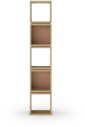 Marckeric Библиотека от декор от дъб в тухлен и естествен цвят 32x167 cm Lofty - Marckeric (18099)