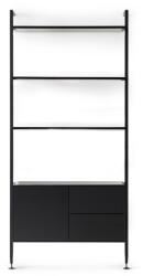 Hammel Furniture Черна етажерка в дъб 94x210 cm Edge by Hammel - Hammel Furniture (940081850)
