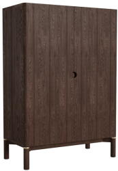 Unique Furniture Тъмнокафяво шкафче от декор от дъб 90x130 cm Arun - Unique Furniture (50194710)