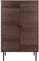 House Nordic Тъмнокафяво шкафче от декор от дъб 80x130 cm Kyoto - House Nordic (3002001)