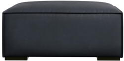 Windsor & Co Sofas Тъмносиня кожена табуретка Madame - Windsor & Co Sofas (WIN_POUF_71_F1_MADAME4)