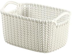 Keter Бяла кошница за съхранение , 3 л Knit - Curver (226394)