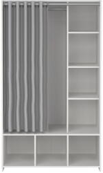 Tvilum Бяло-сив гардероб 105x180 cm Kit - Tvilum (9316349hg)