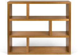 TemaHome Етажерка за книги от екзотична дървесина 120x105 cm Dublin - TemaHome (9003.315992)