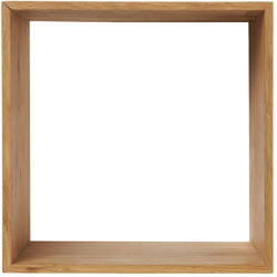 House Nordic На няколко нива стенен рафт от масивен дъб в естествен цвят 30 cm Lattoon - House Nordic (4292060)