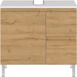 Germania Бял шкаф под умивалника от дъб 60x56 cm Torrance - Germania (4330-559)