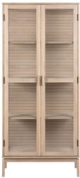 Actona Витрина от дъбов декор в естествен цвят 80x180 cm Linley - Actona (H000022820)