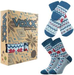 Fuski BOMA s. r. o Téli kötött zokni és ujjatlan kesztyű szett - Azúr | 35-38 (117515)