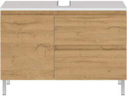 Germania Бял шкаф под умивалника от дъб 80x56 cm Torrance - Germania (4331-559)