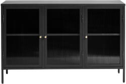 Unique Furniture Черна метална витрина 132x85 cm Bronco - Unique Furniture (44580600)