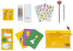  Grupo Erik írószer szett cipzáras tasakban, A Simpson család (5) (SETP014)