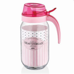 IRIS Vintage olajos üveg palack 1.000ml, rózsaszín vagy menta színű HN-1602 (HN-1602)