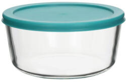  TOO KT-93 üveg 1652 ml-es hőálló kerek ételtároló műanyag tetővel (KT-93) - mixershop