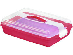 Keter 172568 parti kínálótál átlátszó/bordó