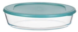  TOO KT-97 üveg 700 ml-es hőálló ovális ételtároló műanyag tetővel (KT-97) - mixershop