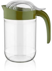 IRIS C-00130 Alegre olaj és ecet kiöntő üvegkancsó 660ml, zöld (C-00130)