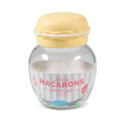 IRIS Macaron üveg fűszertartó 370ml, zöld, fukszia, narancs vagy citromsárga színű HN-1215 (HN-1215)