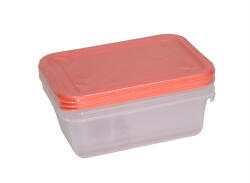  FLAIR 80056 Freezy 1, 2L 3 db-os narancs szögletes ételtároló hűtődoboz (80056) - mixershop