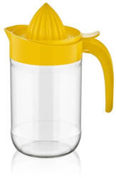 IRIS C-00132 Festive citromfacsaró üveg kancsóval 660ml, narancs vagy citromsárga színű (C-00132)