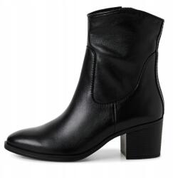 Marco Tozzi női magassarkú bőr bakancs 39-es méret (2-25360-43 001)