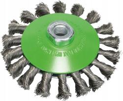 Bosch fonott kúpos kefe 115 mm rozsdamentes (2608622109)