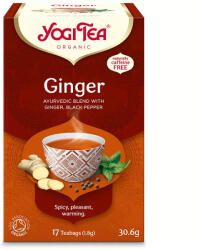 YOGI TEA Bio Gyömbér tea 17 db (0010005345)