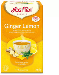 YOGI TEA Bio Citromos Gyömbér tea 17 db (0010005343)